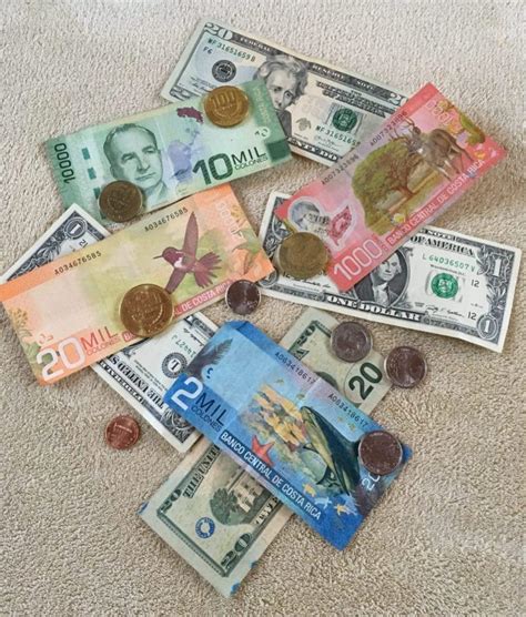 1 usd to costa rica currency